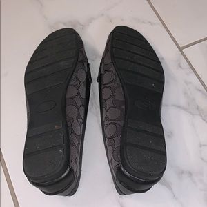 Coach Shoes - Coach Black Logo Driver Loafer 7.5 Like New Coach Shoes - Coach Black Logo Driver Loafer 7.5 Like New